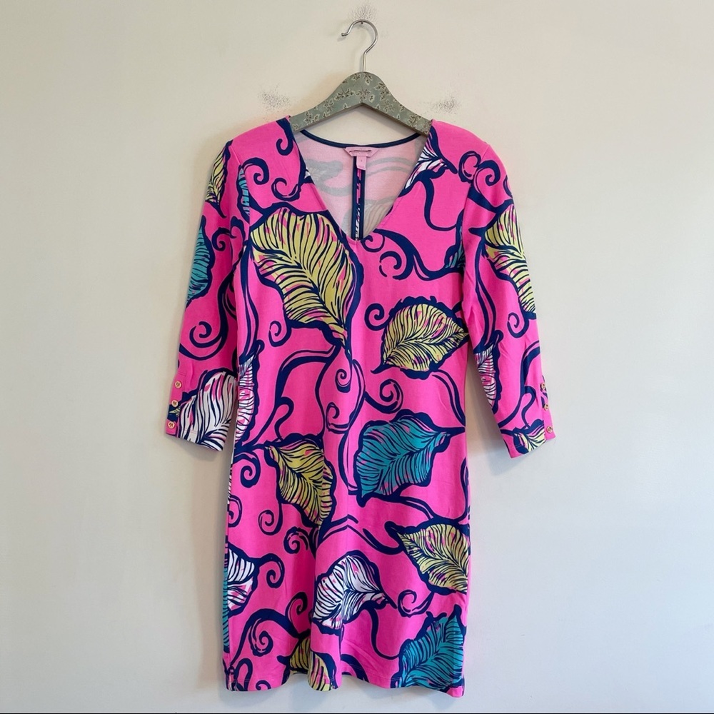 Lilly Pulitzer Clarke Leaves In The Breeze Dress